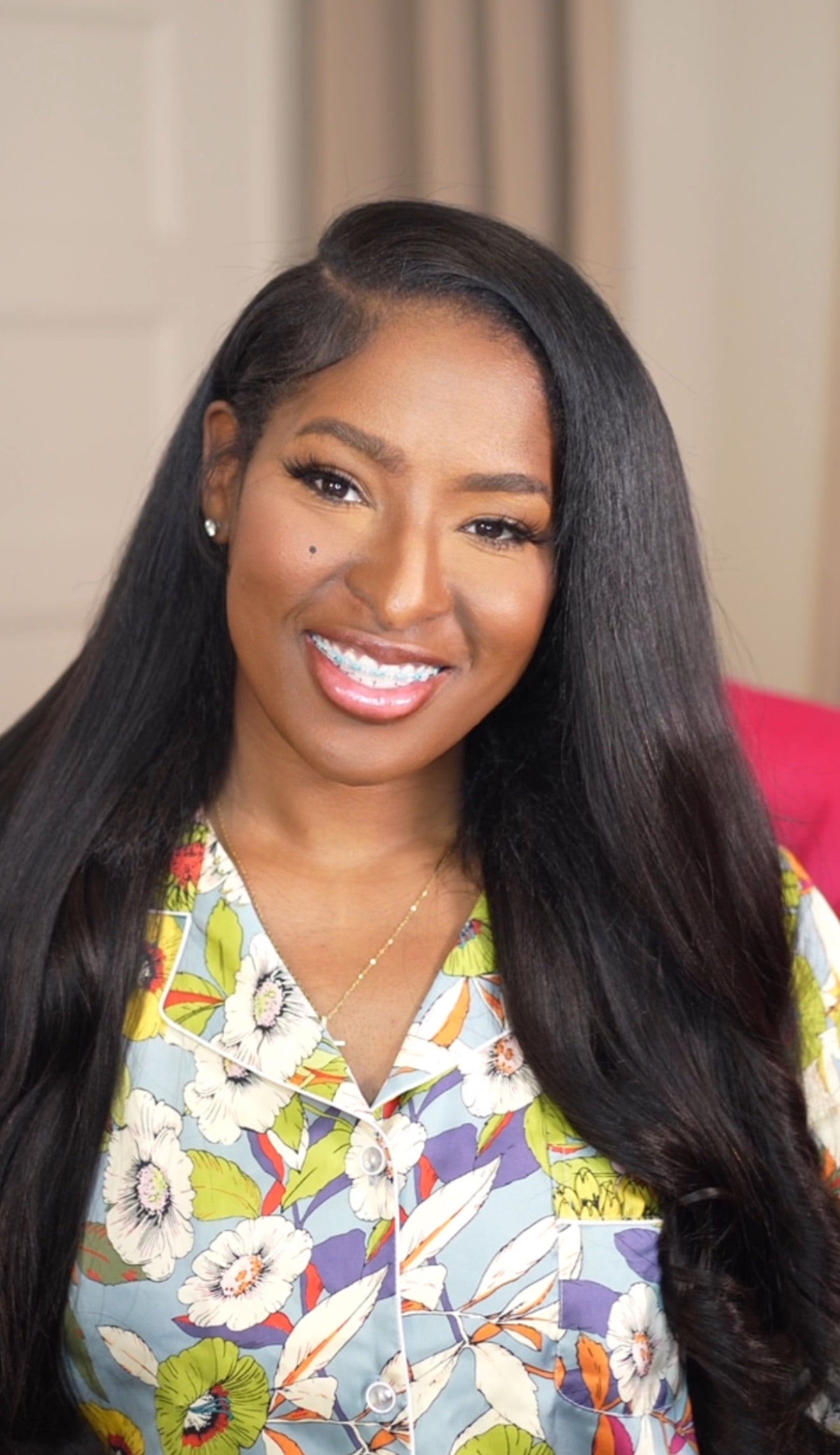 Luvme Hair Yaki Straight Clip Ins - 2 Packs