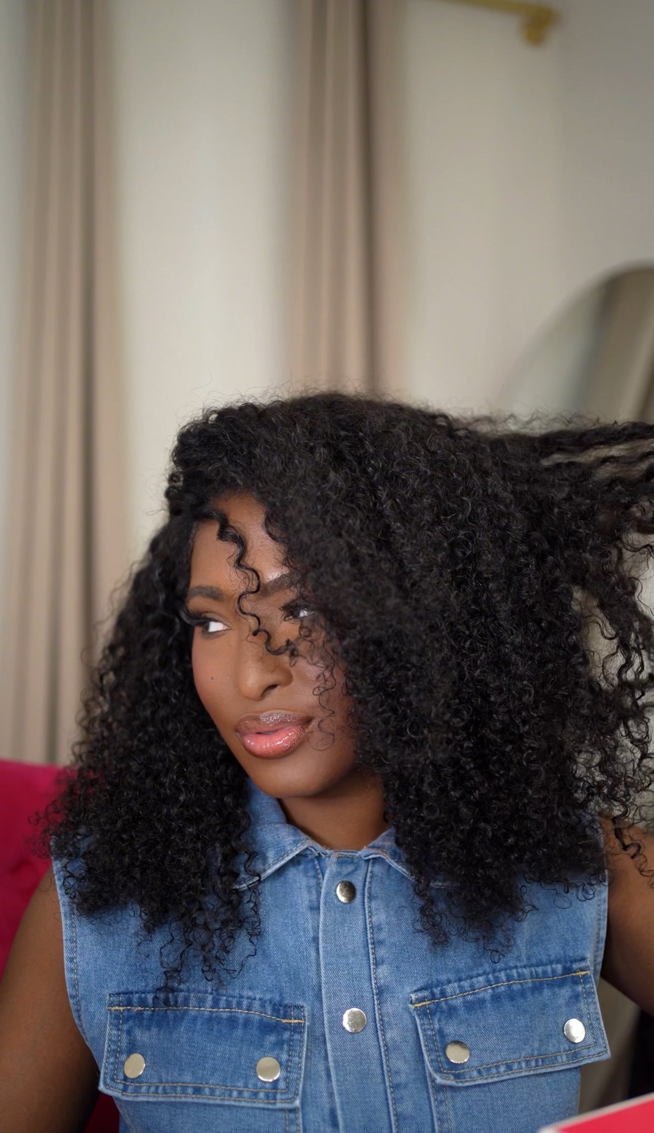 KRN Hair Flip Over 22” Glueless Quick Wear wig